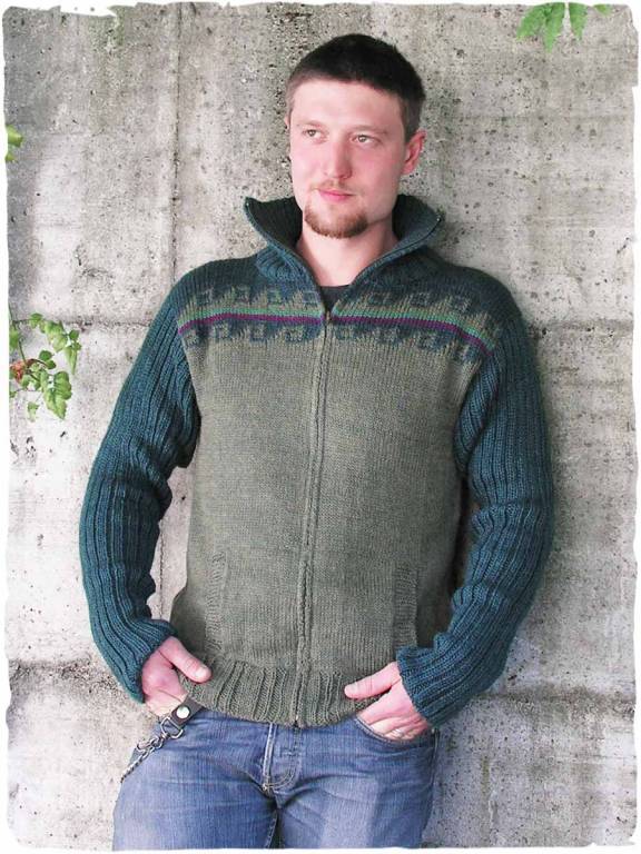 gilet en alpaga homme