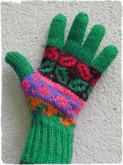 guanti lana tom verde cod 2