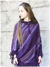 poncho etnico esmeralda