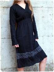 melissa alpaca wool knit dress