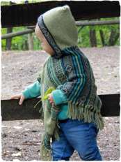 poncho per bambina ghita