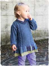 vestito maglia bambina zoe