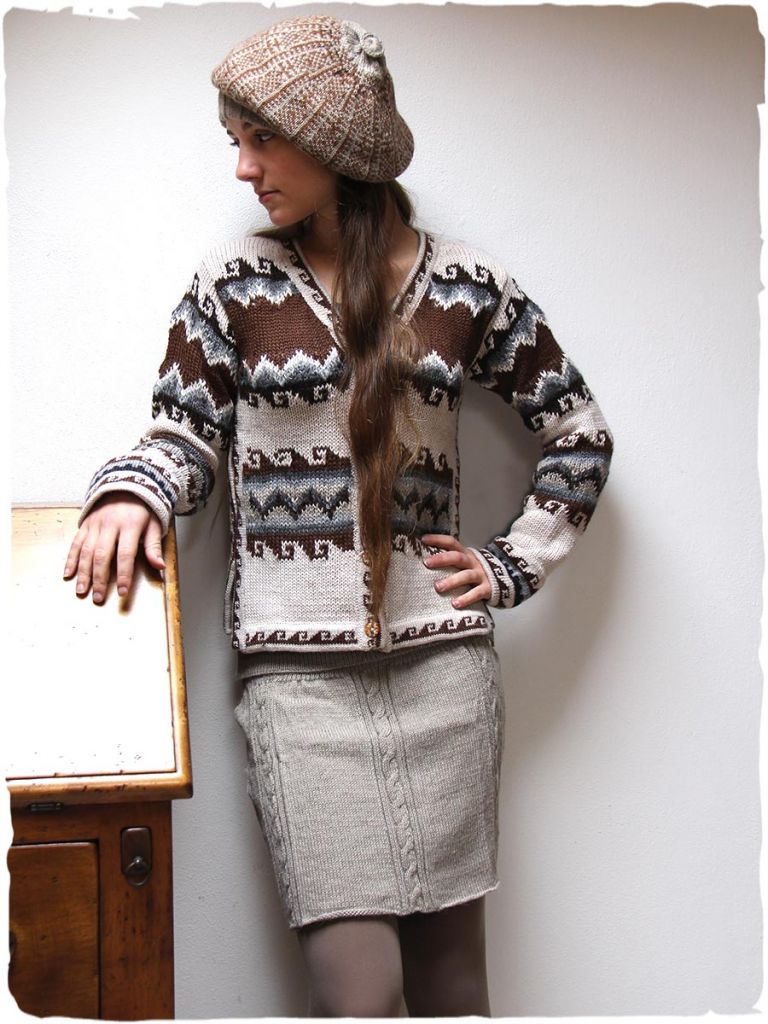 cardigan lana donna new rakele