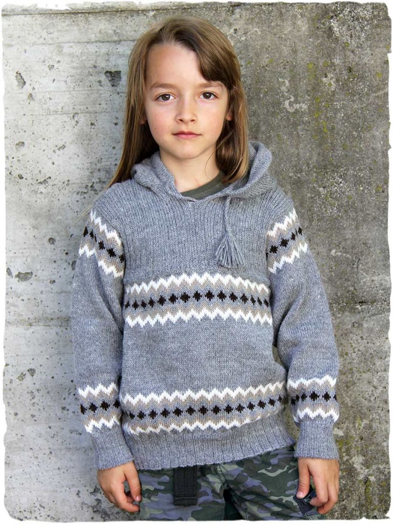 Pull laine enfant - Pulls alpaga - La Mamita