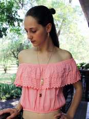 top paules denudes tahara rosa