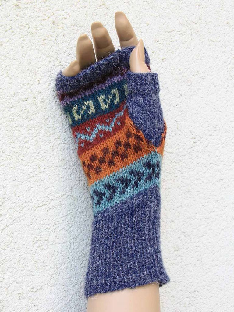 alpakawolle handschuh linda