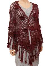 poncho au crochet rouge fonc 31 2 penelope