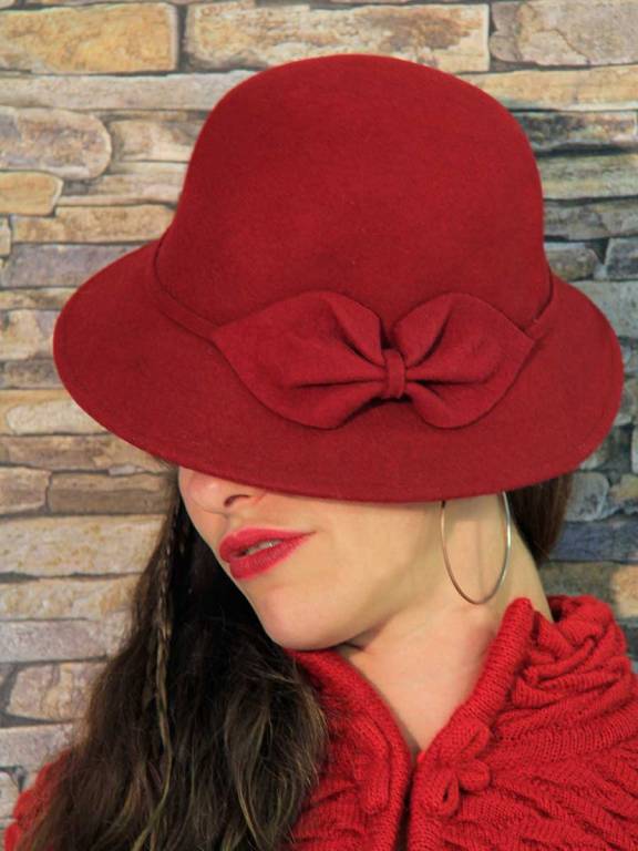 Chapeau en feutre femme Greta