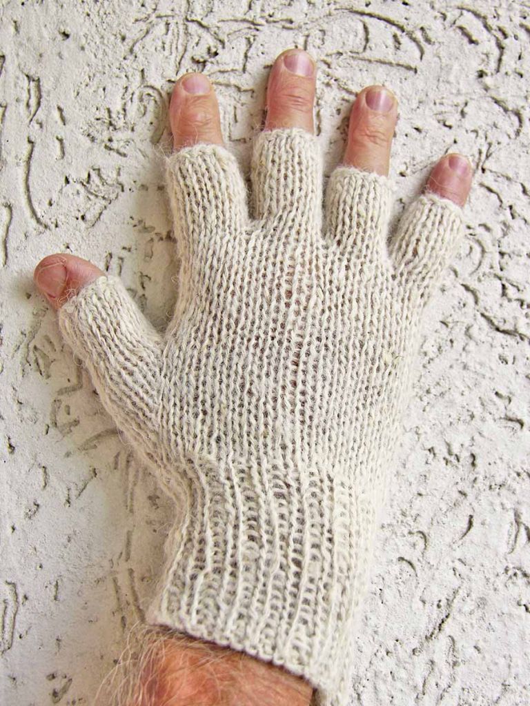 Gants En Alpaga Faits à La Main En Bolivie - 100% Laine D'alpaga, Doux, Chauds, Taille Unique