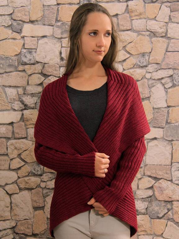 Gilet femme laine d'alpaga Serena