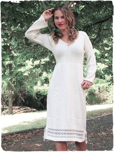 Robe en laine d'alpaga Celtic