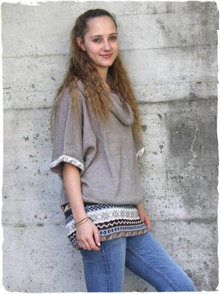 Gilet alpaga Hippie