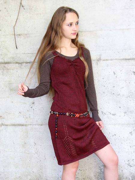 Robe en laine alpaga Genevieve