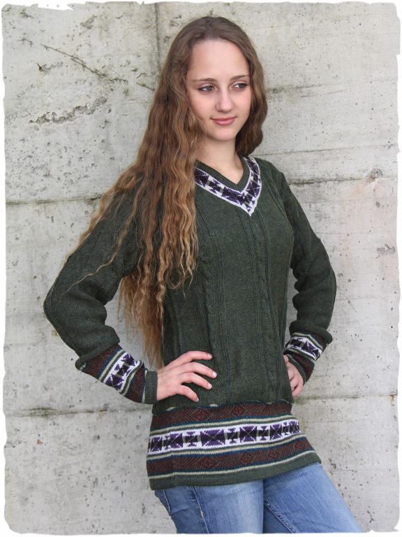 maglione alpaca donna tina