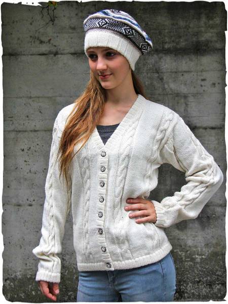 Gilet alpaga femme Sabina