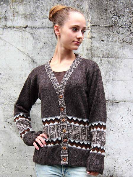 Gilet en alpaga Debora