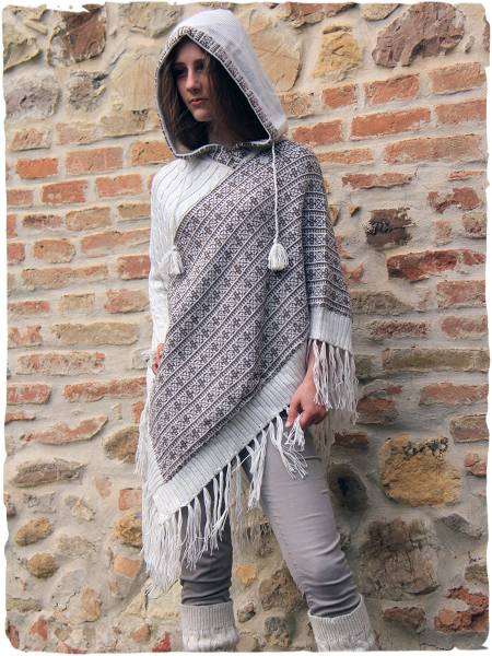 Poncho en Alpaga Zelda