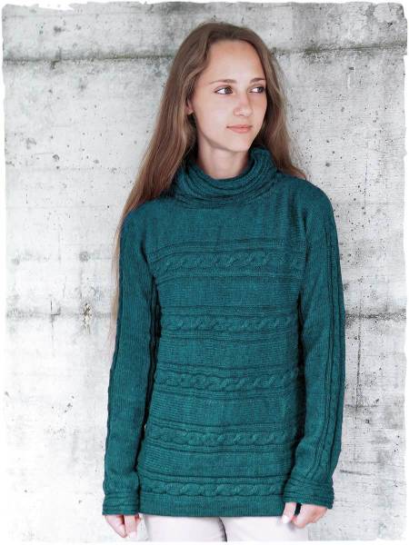 Pull-over en laine alpaga Nadine