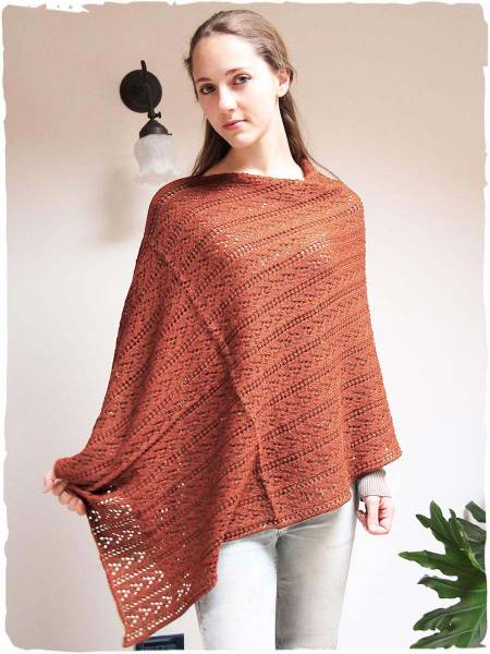 Poncho laine alpaga Tango