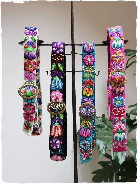 ceinture brodée