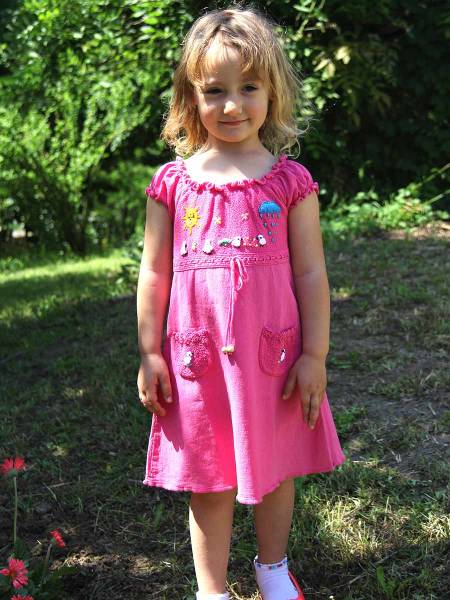 Robe boheme fillette Alba