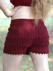 pantaloncini corti ragazza peru