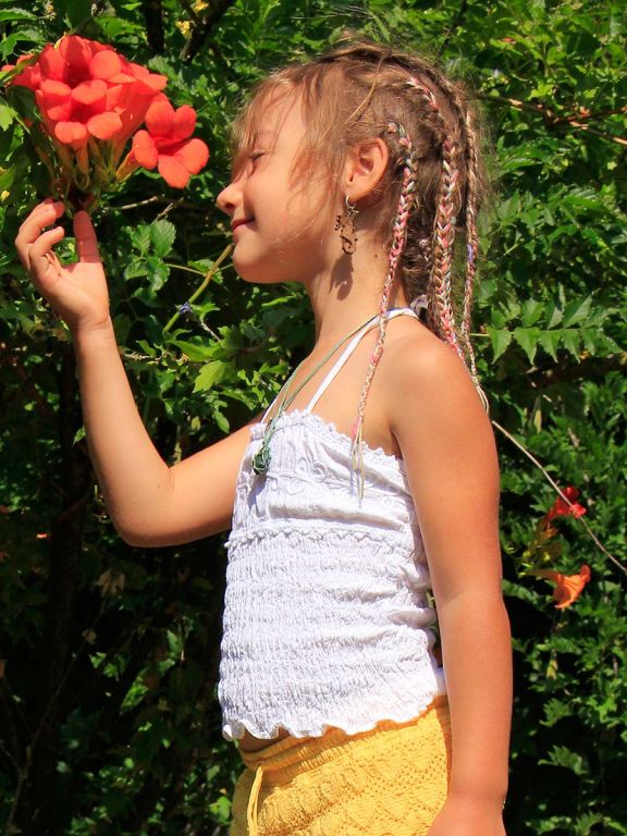 top in cotone per bambina kelly