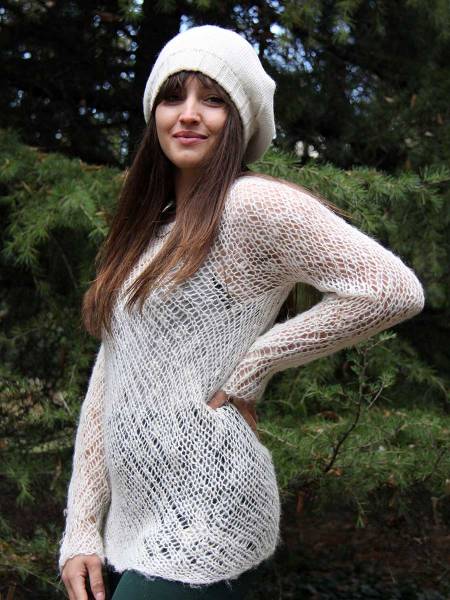 Pull en alpaga RUSTICO