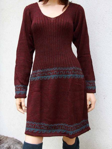 Robe en laine alpaga Joline