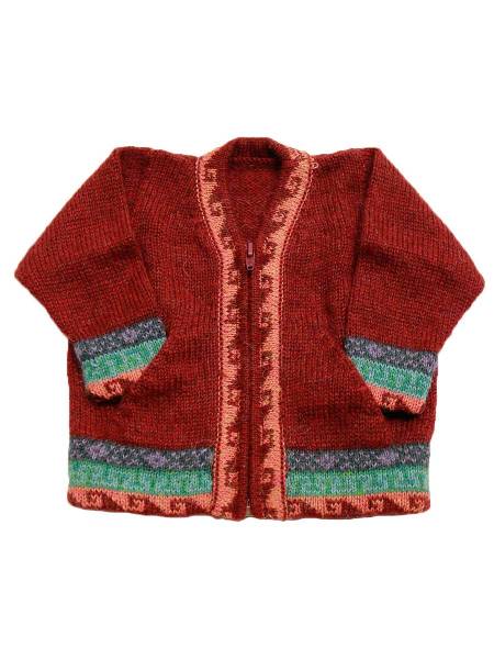 Cardigan bébé en alpaga Enea