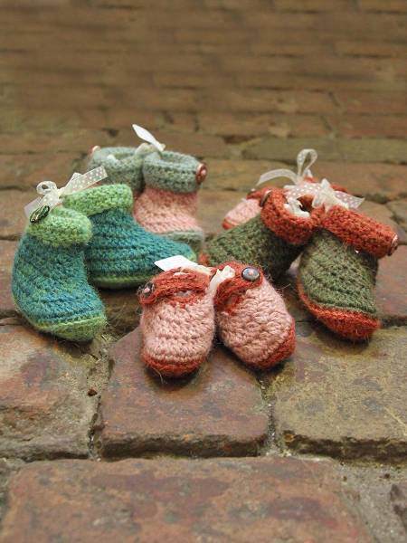 Chaussons bébé en alpaga Ryan
