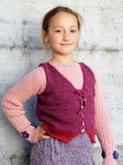 gilet bimba di lana Anna.