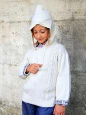 maglione di lana di alpaca per bambini Francy.