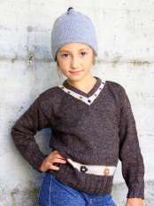 childrens alpaca pullover Giada.