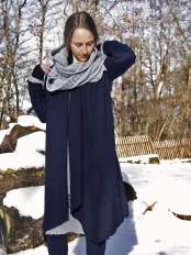 cardigan Robin - sciarpa Tumi.