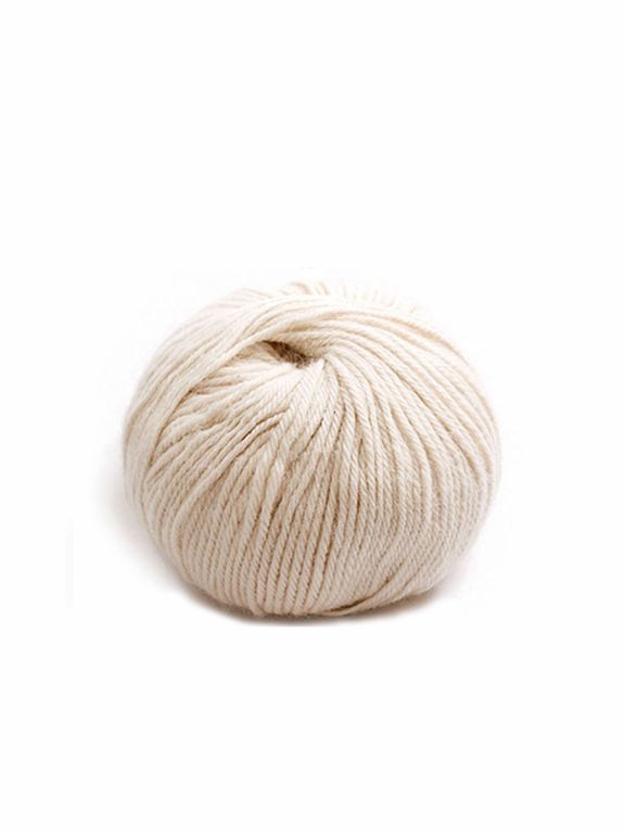 Lot De 10 Pelotes Laine Alpaga Blanc Cassé - Fabriqué En Italie - Aiguilles 5/6 - Crochet 5/6