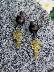Boucles d'oreilles artisanales