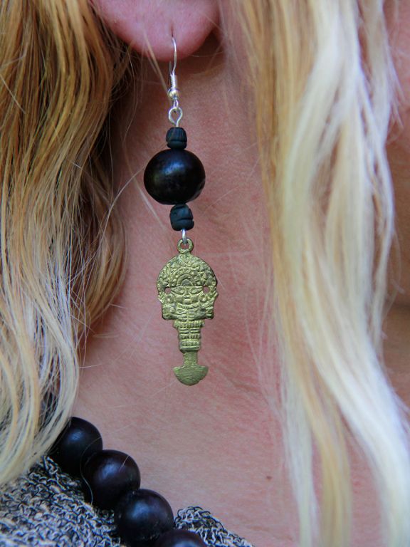 Boucles d'oreilles ethniques