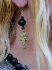Boucles d'oreilles ethniques