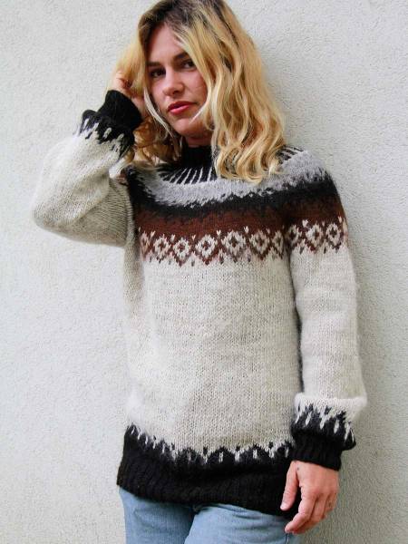 Pull en alpaga Isla