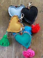 Porte-clés tissu Corazon.