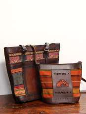 Cartera de cuero mujer