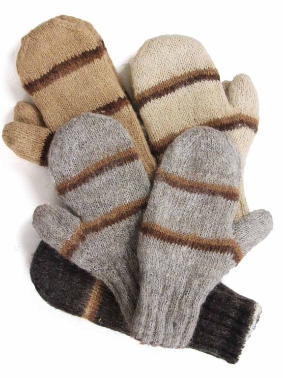 Gants mitaines