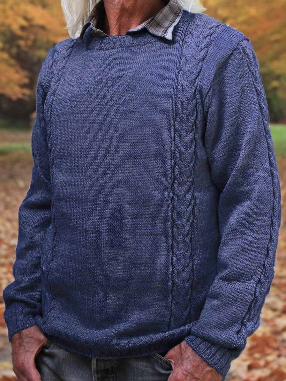 Maglione a treccia Bernard.