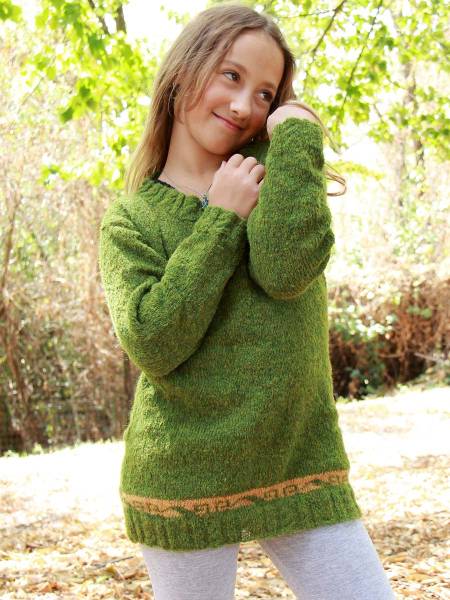 Robe pull fillette Lella junior