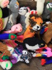 Marionetas de dedo.
