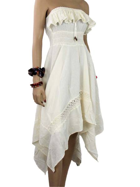 Robe bohème champêtre Nila