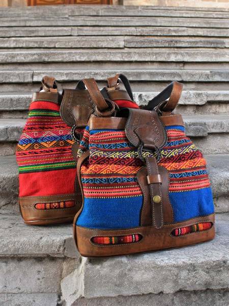 Sac en cuir artisanal Lia