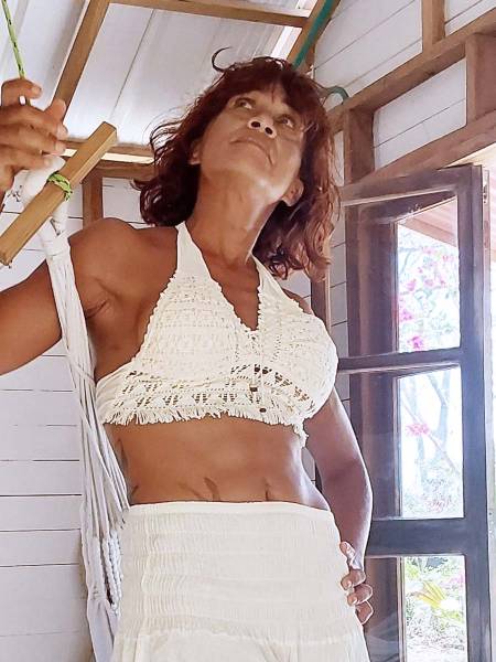 Crop top dos nu Sally