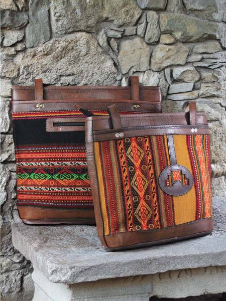 Sac en cuir vintage Mey